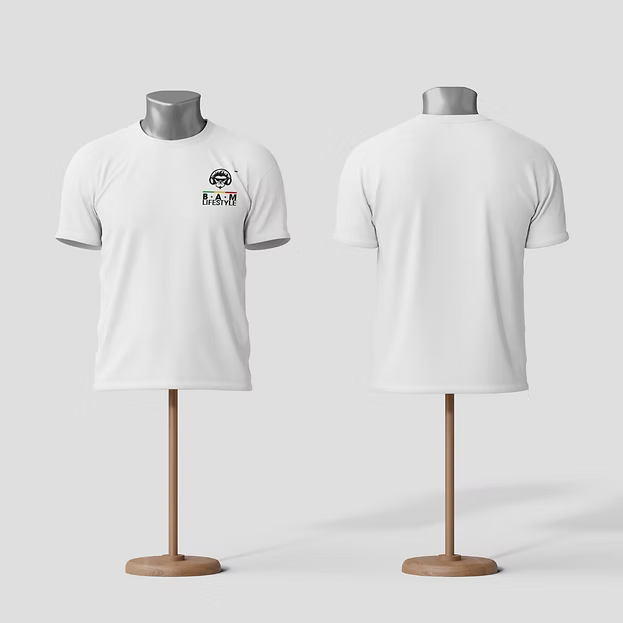 Unisex white small Bam lifestyle