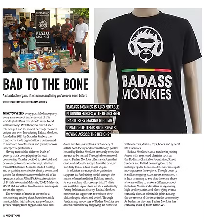 Badass Monkies Press Release