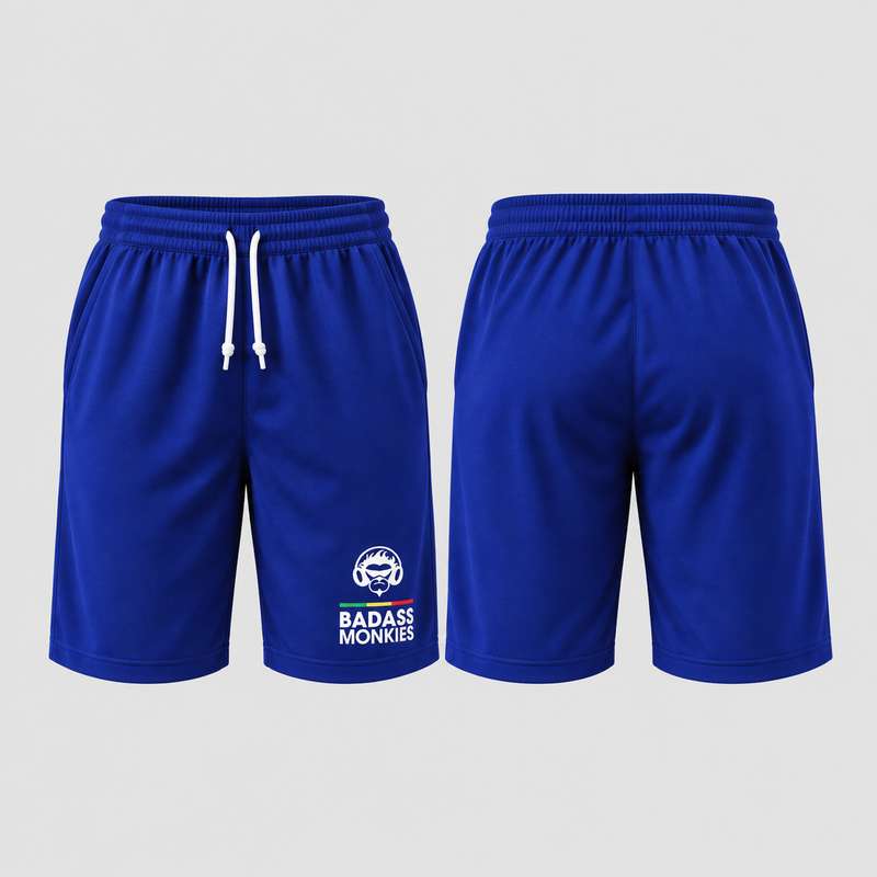 Unisex Royal blue shorts