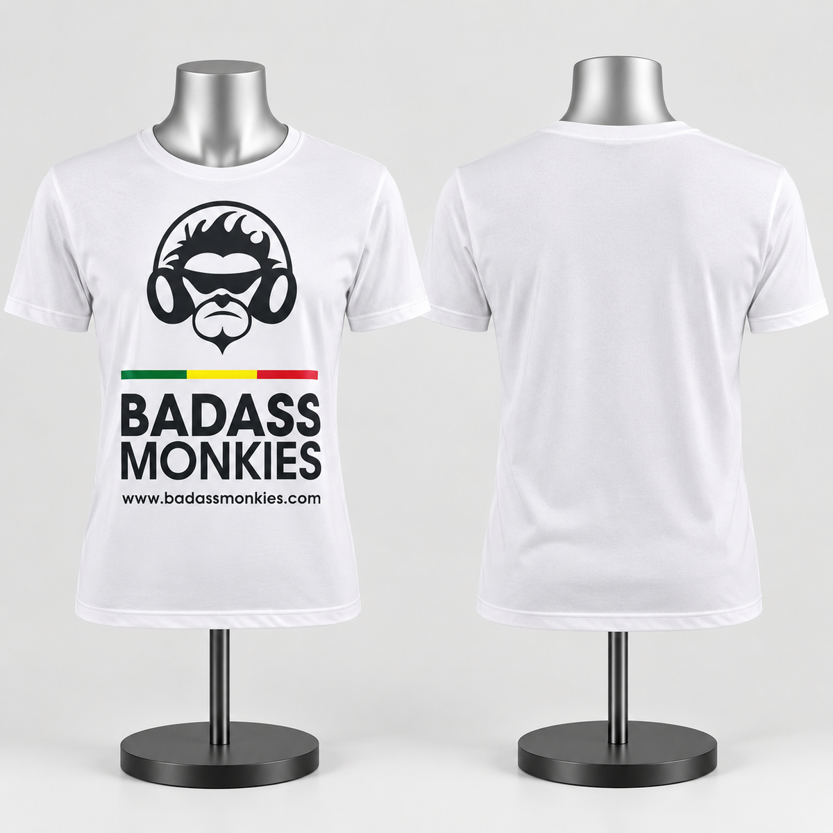 Unisex cotton with black logo