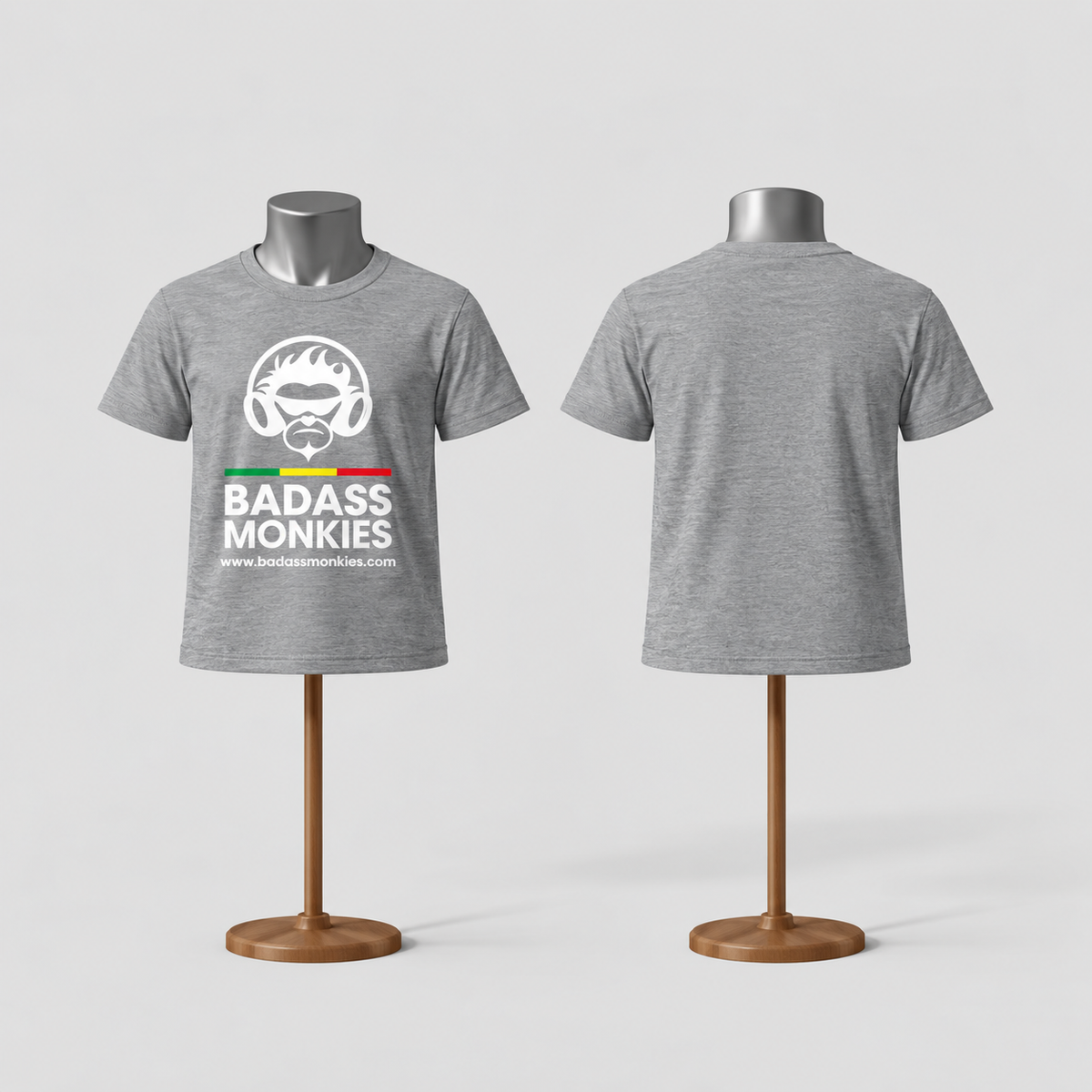 Kids Cotton T-shirt with white logo