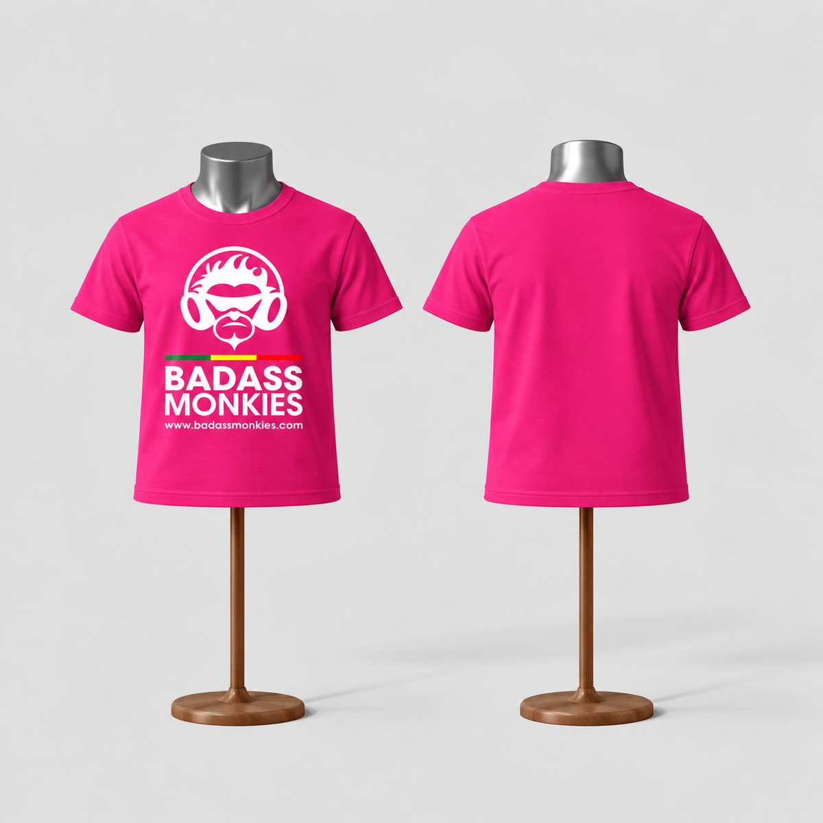 Kids Cotton T-shirt with white logo