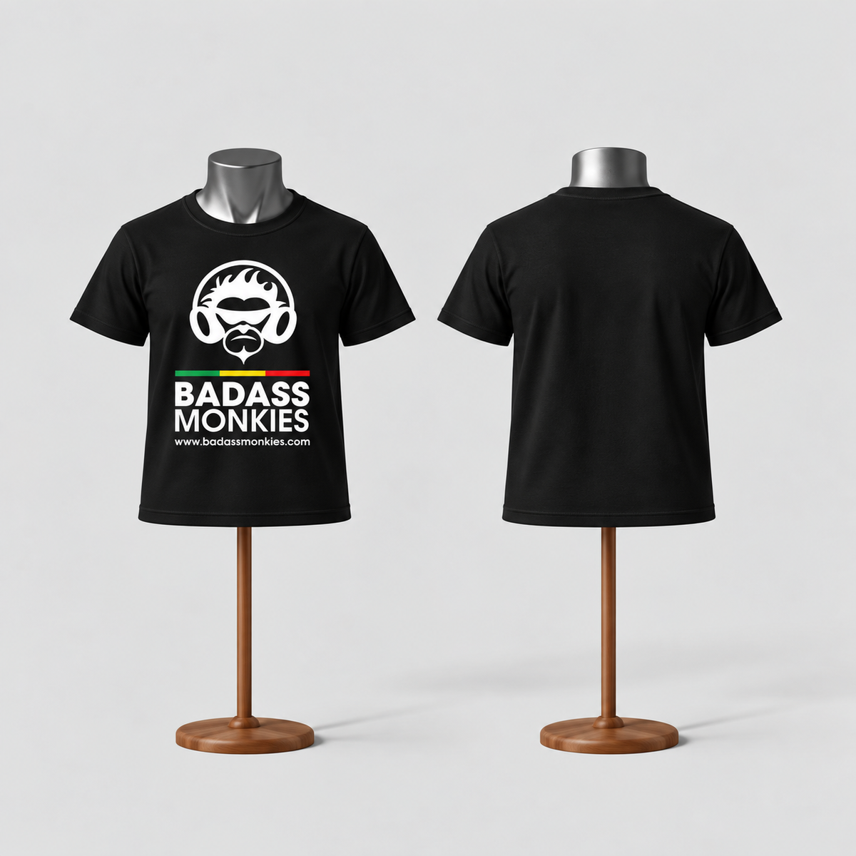 Kids Cotton T-shirt with white logo