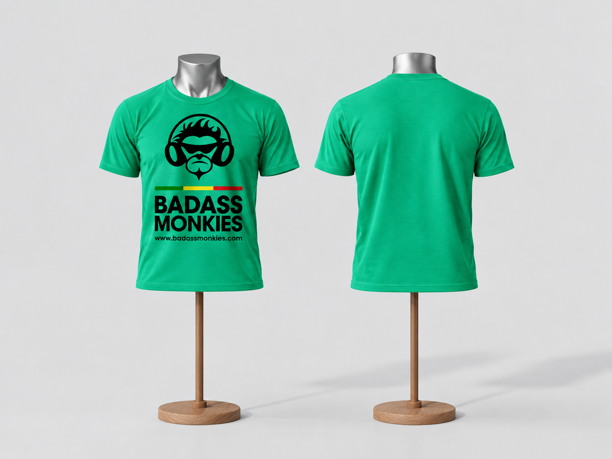 Unisex cotton with black logo